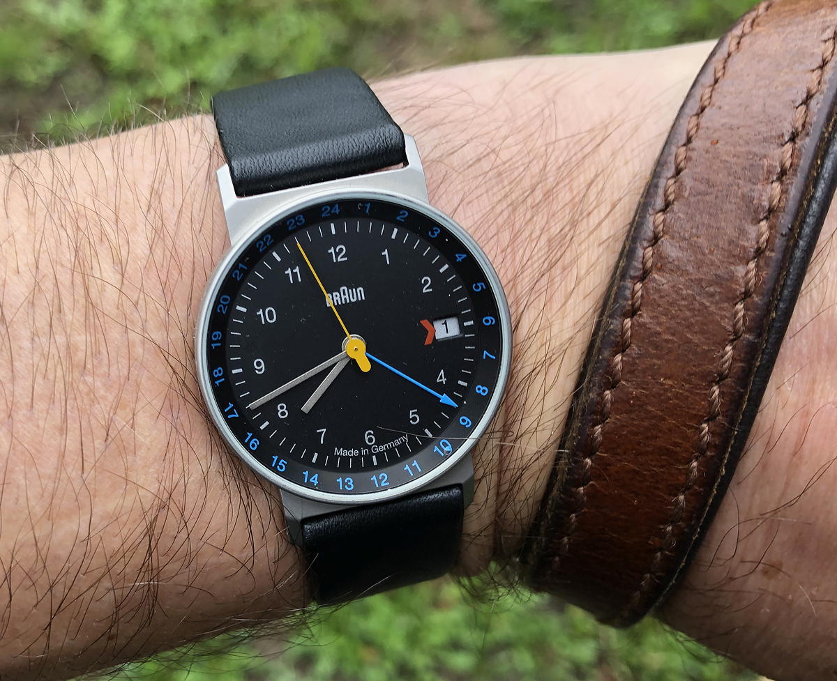 Braun on sale gmt watch